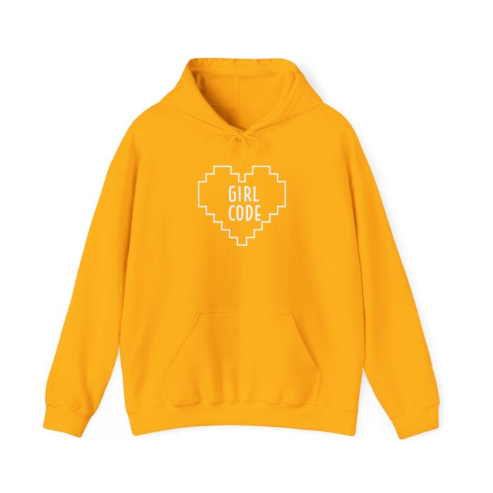 Girl Code Pixel Heart Hoodie - Image 4