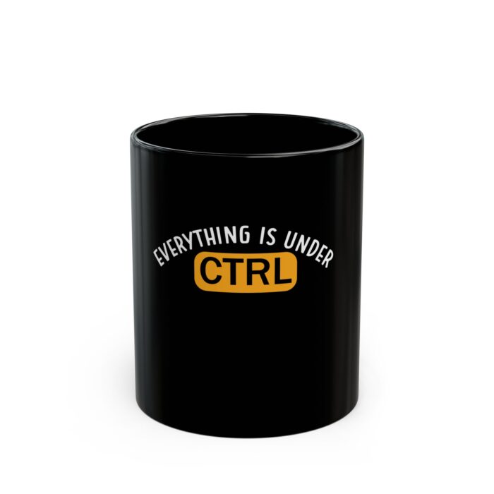 "Everything is Under CTRL" mug for programmers and tech enthusiasts